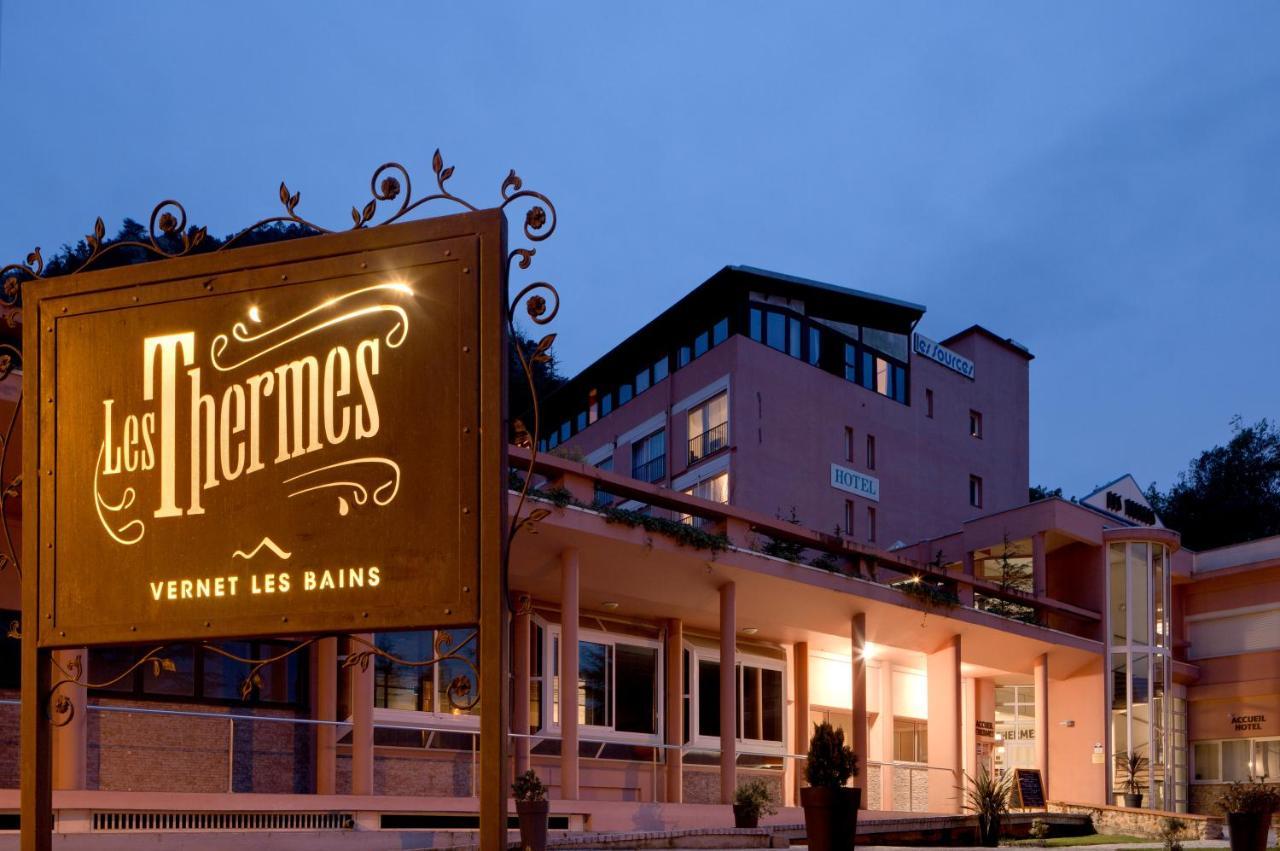 Hotel Les Sources Vernet-les-Bains Buitenkant foto